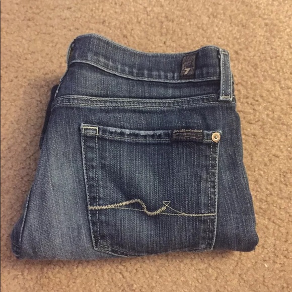 🆕7 for all mankind Bootcut jeans 29 - Picture 1 of 4